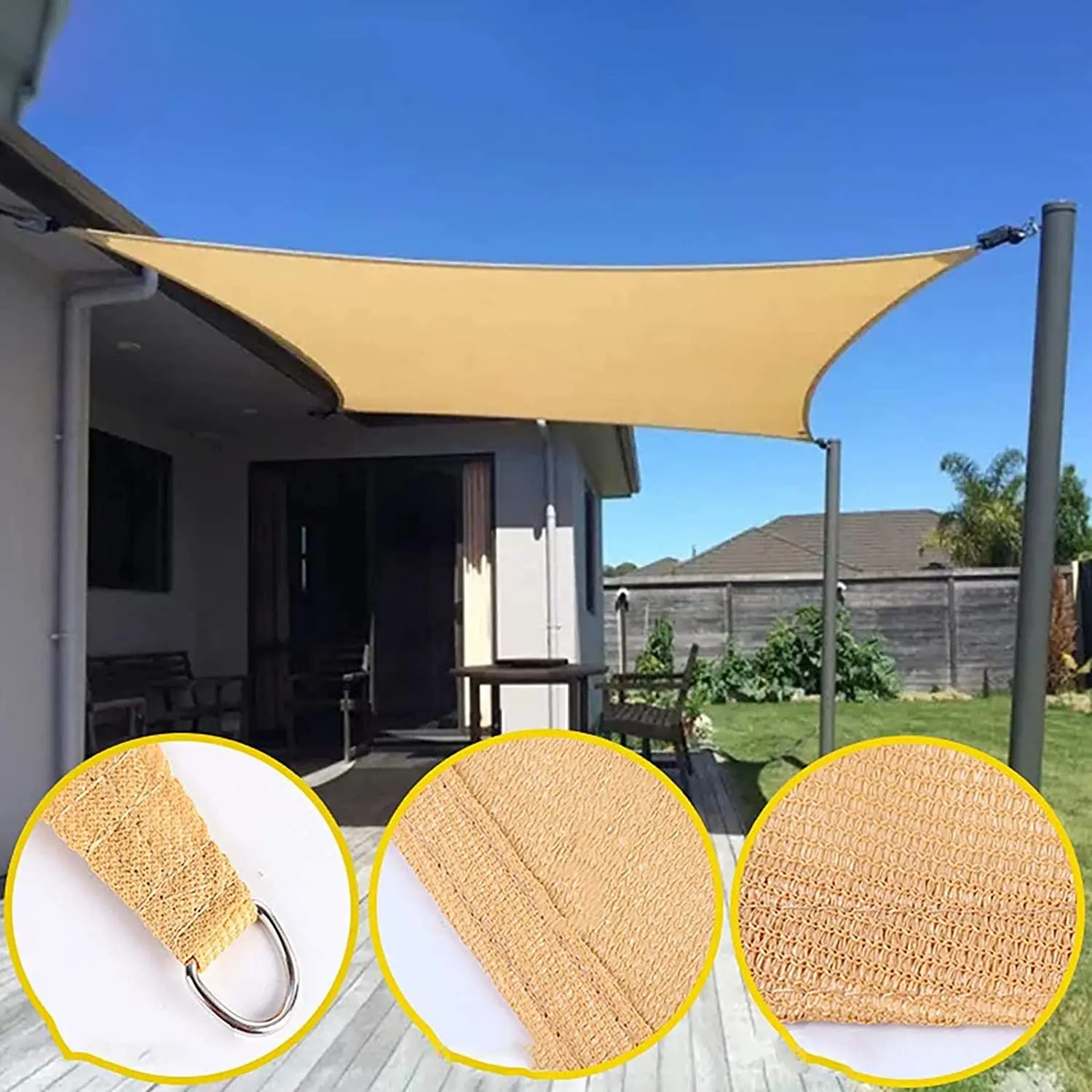 Lt Is Suitable For Outdoor Sunshade Cloth Of Backyard Lawn Garden |
