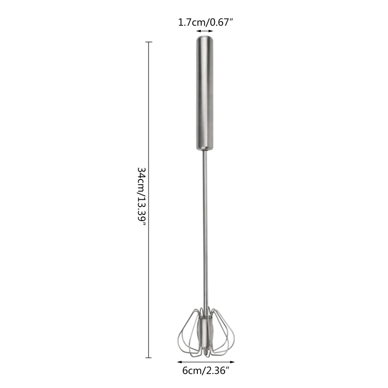 

Блендер из нержавеющей стали с венчиком для волос