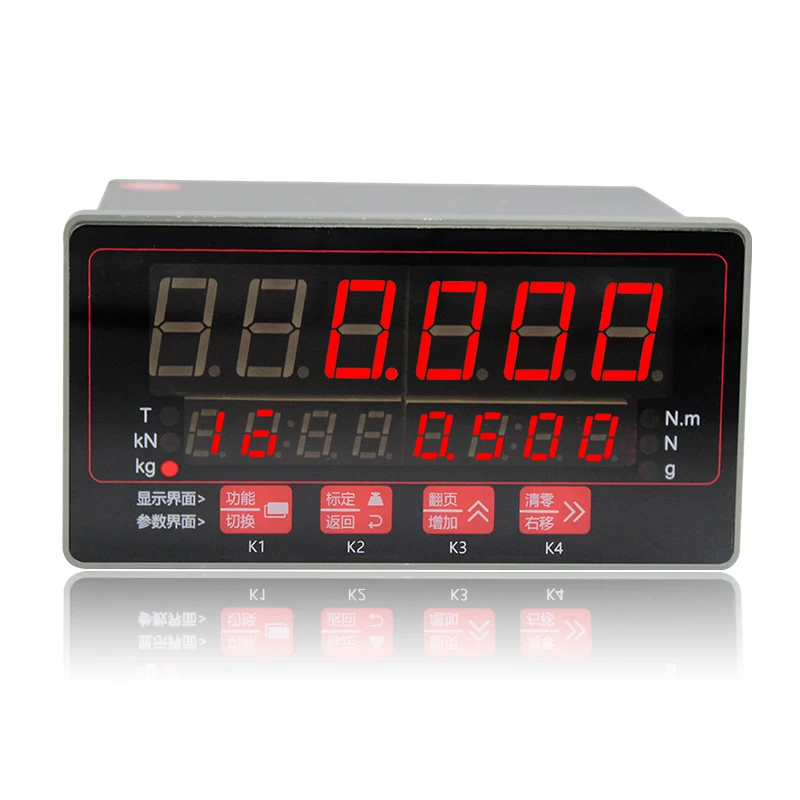 

Load Cell Indicator Measuring Instrument Rs485 Digital Dynanometer 4-20mA 0-10V Display ControlIer Force Sensor Transmitter