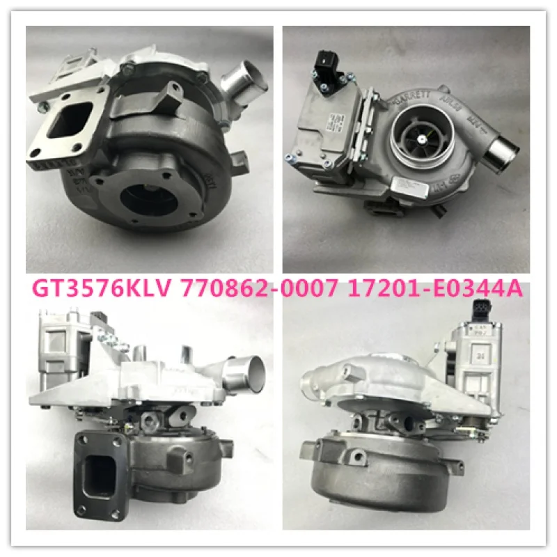 Турбокомпрессор GT3576KLV 770862-0007 770862-5007S 17201-E0344A J07E для грузовика с городским