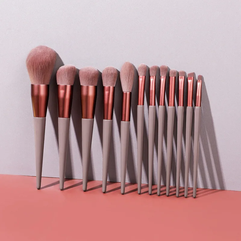 12pcs Makeup Brushes Tool Set Cosmetic Powder Eye Shadow Foundation Blush Blending Beauty Make Up Brush Maquiagem