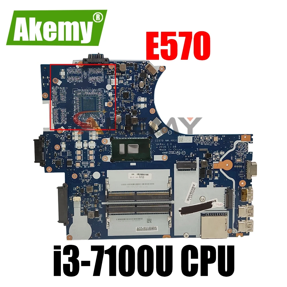 

NM-A831 материнская плата для Lenovo Thinkpad E570 E570C CE570