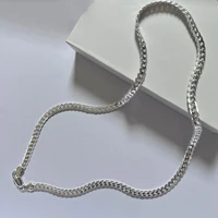 jinglin 925 sterling silver 5mm side chain 818202224 inch necklace for woman men fashion wedding engagement jewelry