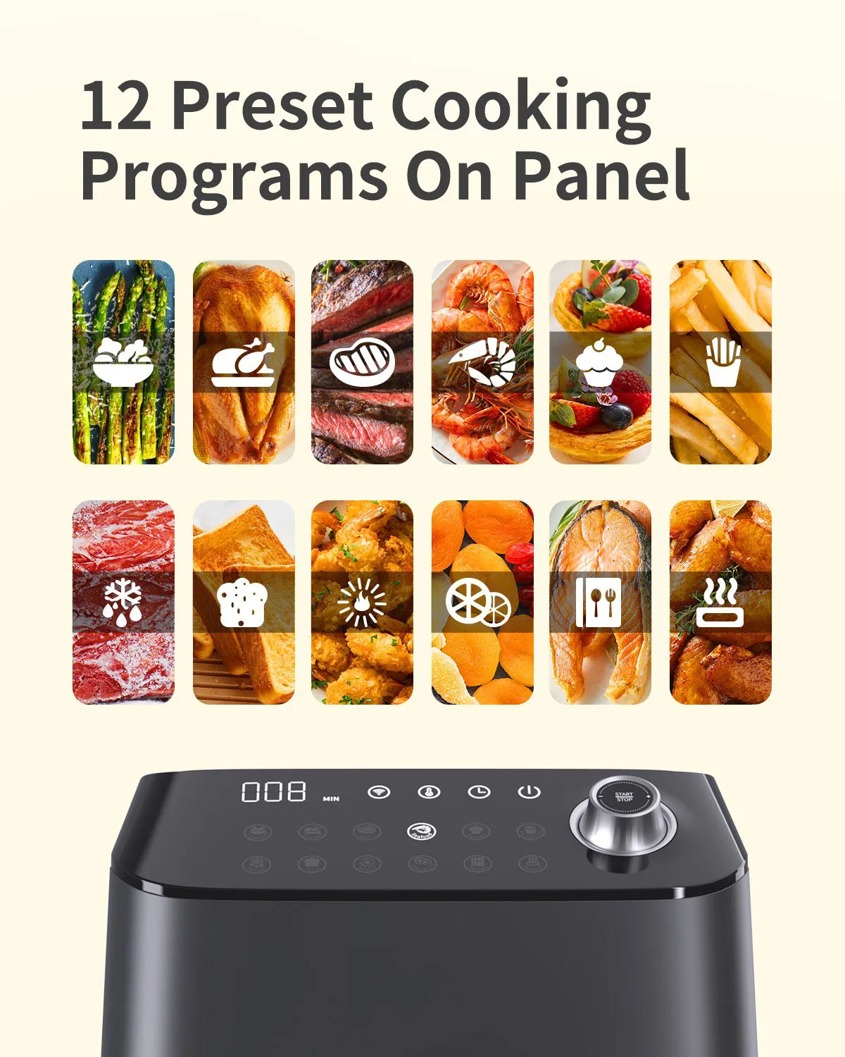 Видимые фритюрницы без масла цифровая духовка машина электрические с горячим