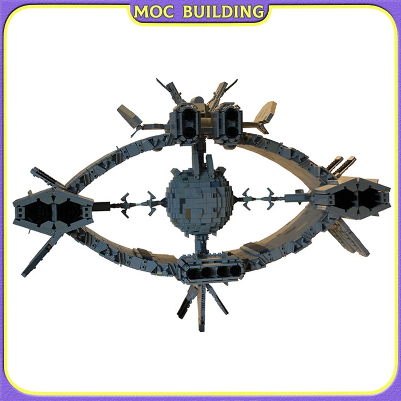 Новый план MOC модель космического корабля ODYSSEY от ulyss 31 набор строительных блоков