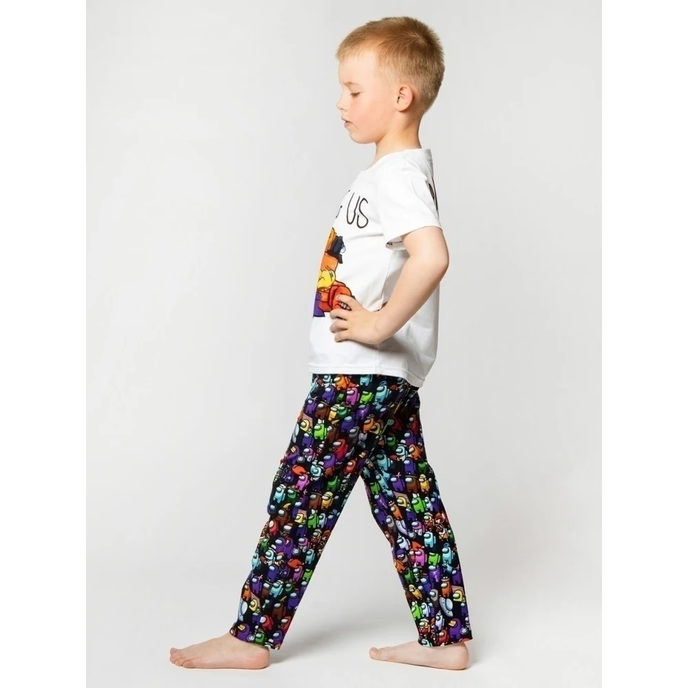 Пижамный комплект для мальчика FortyFour KPJ002 белый хлопок 100% |