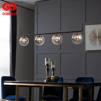 ggbingo chandeliers nordic ceiling lamps light luxury straight row pendant lamps for dining room parlor home decor lighting