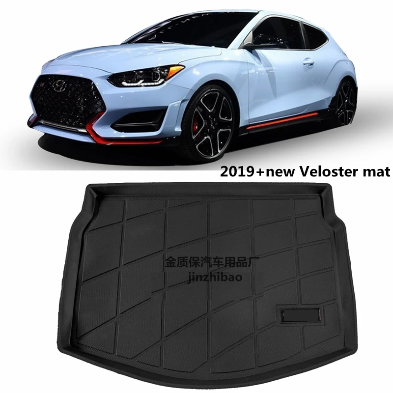 

Используется для Hyundai Veloster коврик для багажника под заказ коврик для хранения в багажнике автомобиля коврик для карго-лотка бархатный коврик для багажника водонепроницаемые защитные накладки