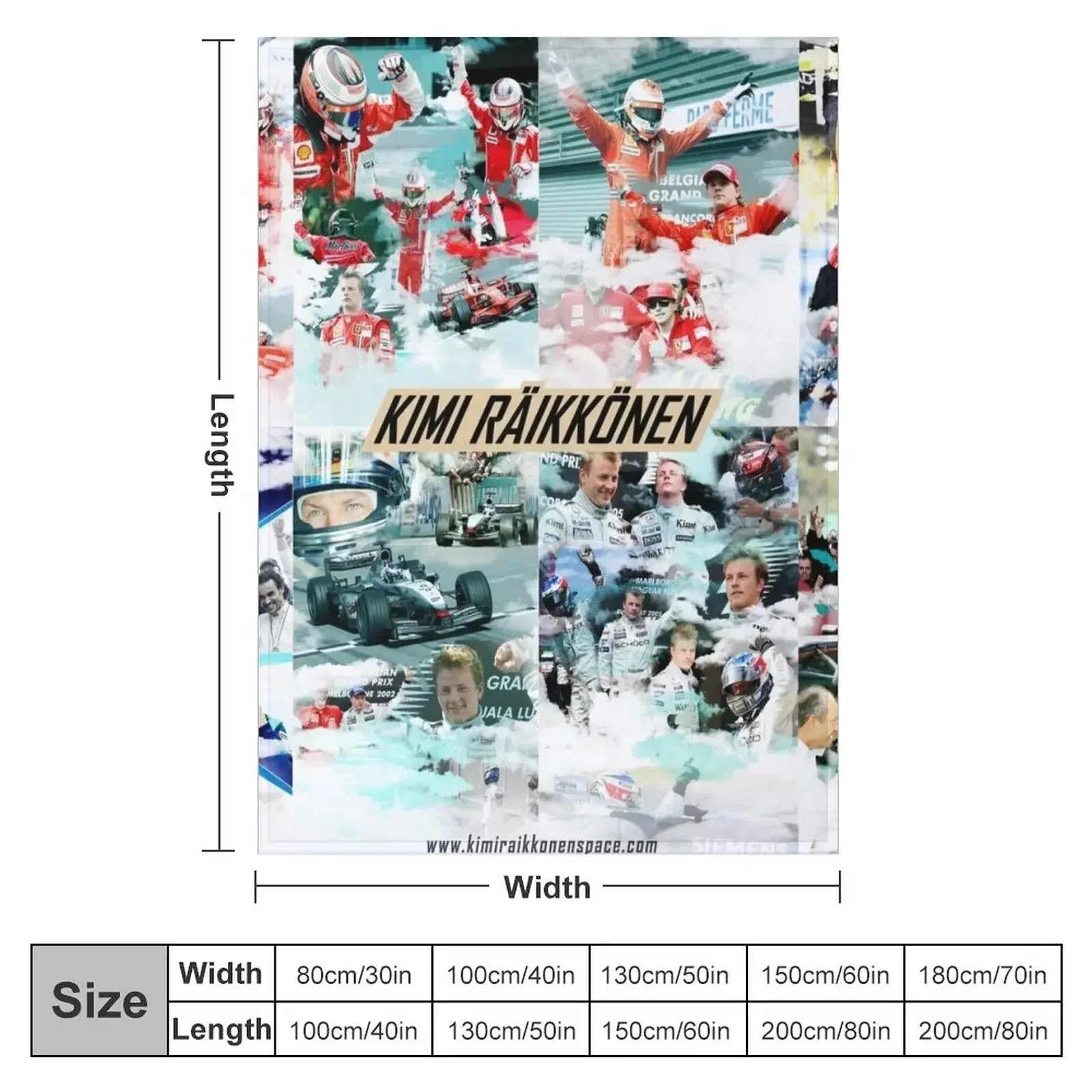 Одеяло Kimi Raikkonen Career рождественское украшение декоративное одеяло декоративные