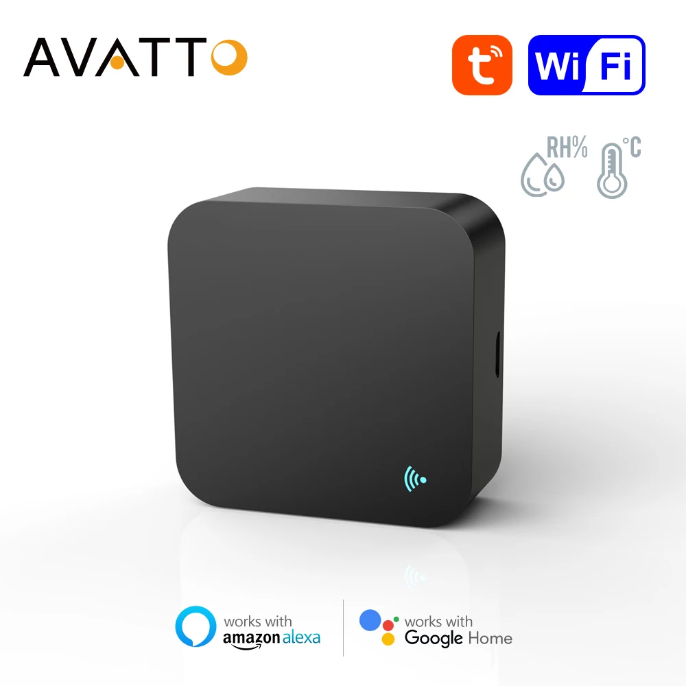 

Пульт дистанционного управления AVATTO Tuya с Wi-Fi, Универсальный Инфракрасный пульт управления для DVD, AC TV, Голосовое управление с Alexa Google Home