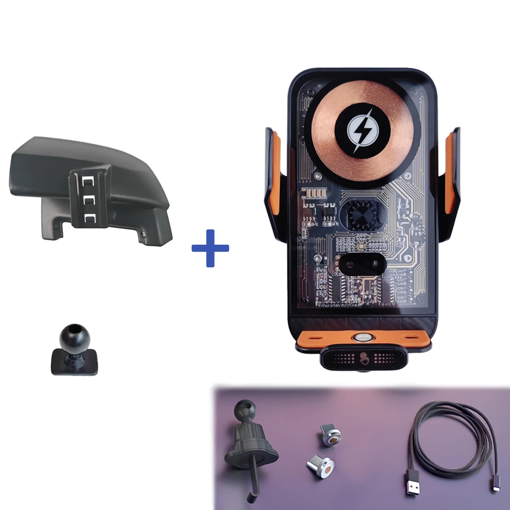 

Для Toyota Tundra 2007 2008 2009 2010 2011, автомобильное крепление для телефона, беспроводное зарядное устройство, специальный держатель для мобильного телефона, фиксированная подставка