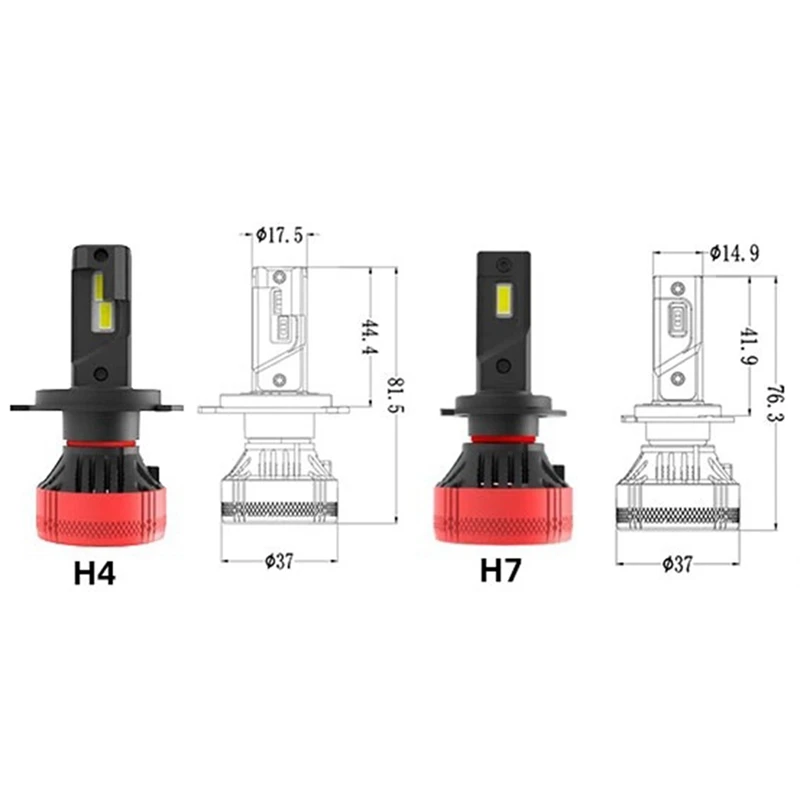 

F5 110W 2PCS Led Canbus 10000LM High Power Headlight Led Bulb Turbo Lamp For Car