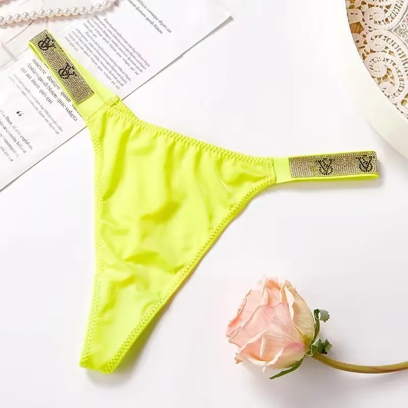 Женские трусики из хлопка и полиэстера с розовым кружевом нижнее белье