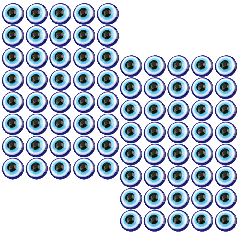 

Eye Evil Beads Jewelry Eyes Diy Bead Charm Resin Making Flatback Necklace Accessories Blue Charms Flat Pendant Embellishment
