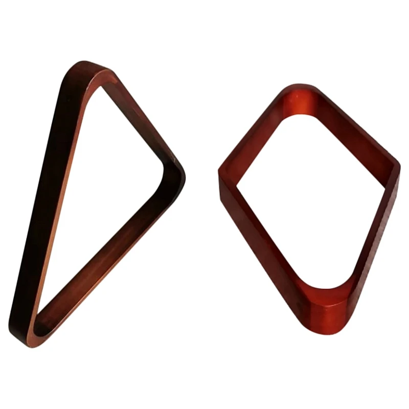 

Деревянная стойка для бильярдных мячей, деревянная стойка для бильярдных мячей, твердые треугольные стойки для бильярдных мячей