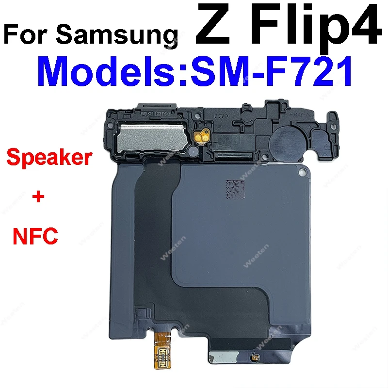 Для Samgsung Z Flip1 2 3 4 5 Fold 1 F7210 Модуль катушки беспроводной зарядки NFC Детали