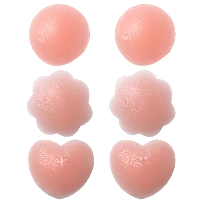 

Invisible female self-adhesive bra, self-adhesive invisible bra, reusable for covering breasts and nipples, accessories for