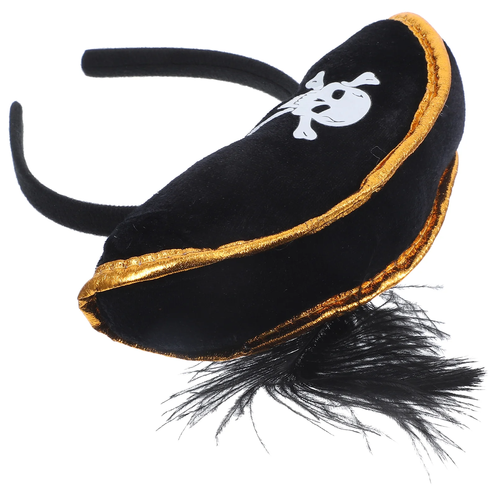 

Halloween Headdress Stage Show Headdress Pirate Themed Headband Pattern Headband