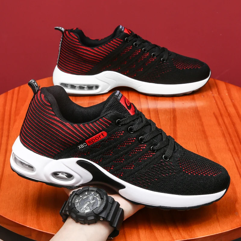 

Original Brand New Men's Sports Shoes Fashion Summer Breathable Mesh Breathable Sports Shoes Men's Oversized Flying Woven Shoes