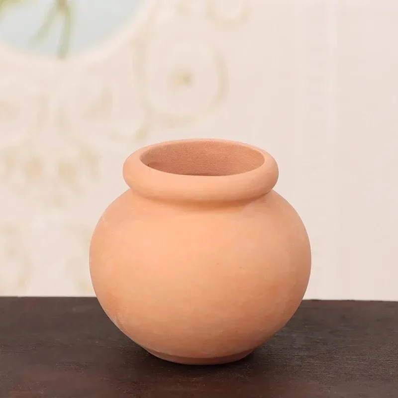 

Миниатюрные Аксессуары Для Кукольного Домика: Керамическая Эмалированная Банка В Ностальгическом Стиле И Имитация Глины Для Д...