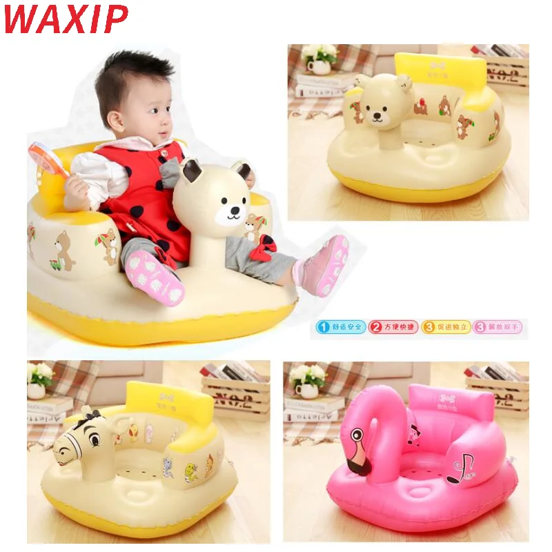 

Stools Panda Baby Music Inflatable Sofa Study seat Child Dining Chair Convenient Multifunction children Sofas Bath Stool