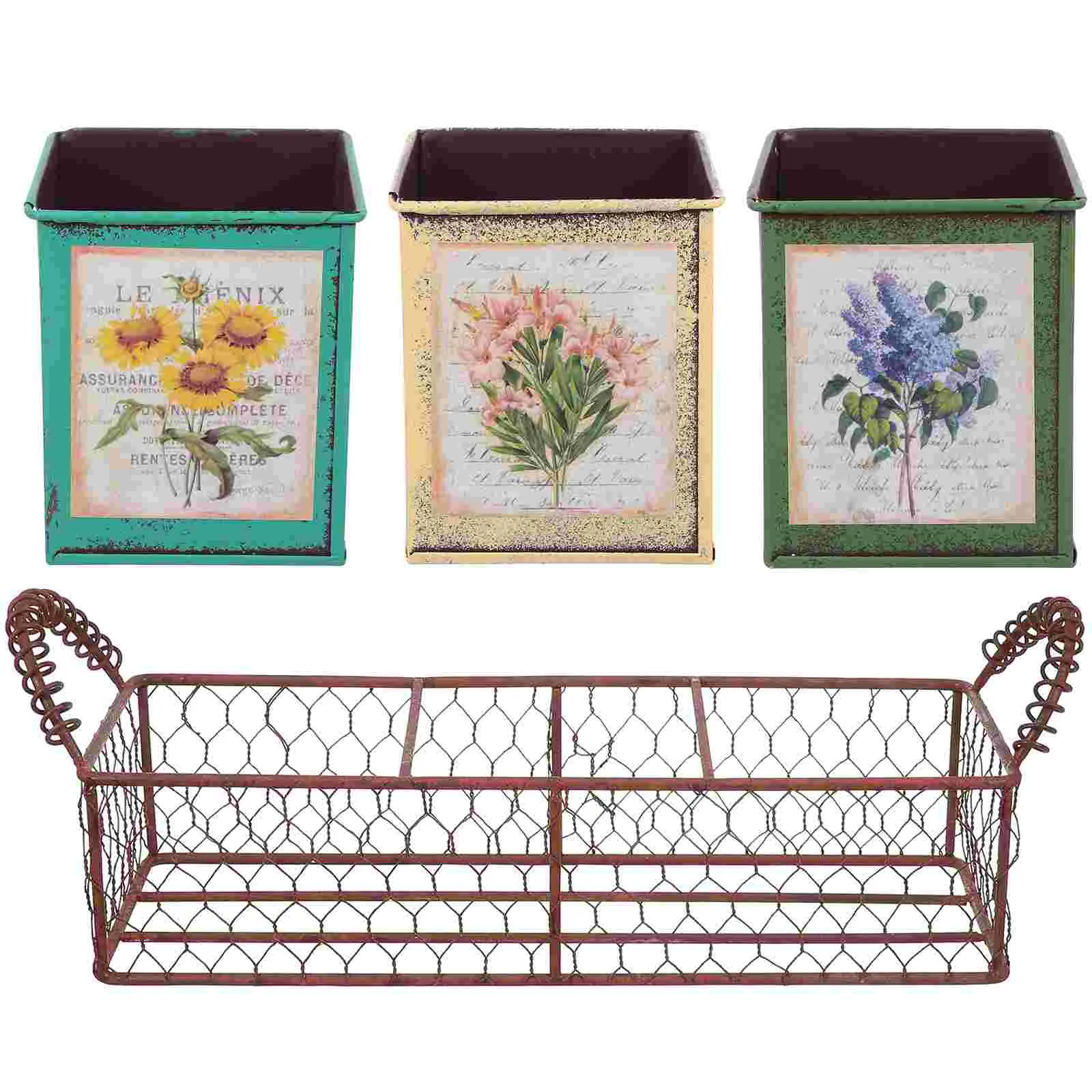 

1 шт., металлический держатель для растений