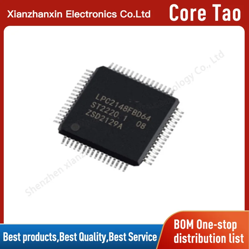 

1~5PCS/LOT LPC2148FBD64 LPC2148 2148 FBD64 LQFP64 New and original