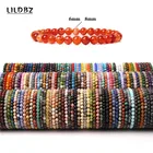 Браслет из натурального камня, 6 мм, 8 мм, бусины, авантюрин, кварцит, цитрин, нефрит, солнечный камень, браслет ручной работы, ювелирные изделия, браслеты для женщин и мужчин