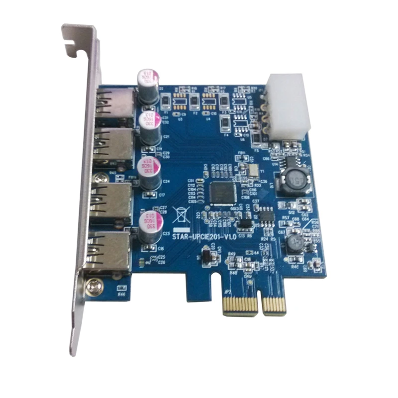 

Настольная плата расширения PCIE к 4P USB3.0 PCI-E к USB 3,0 карта адаптера NEC