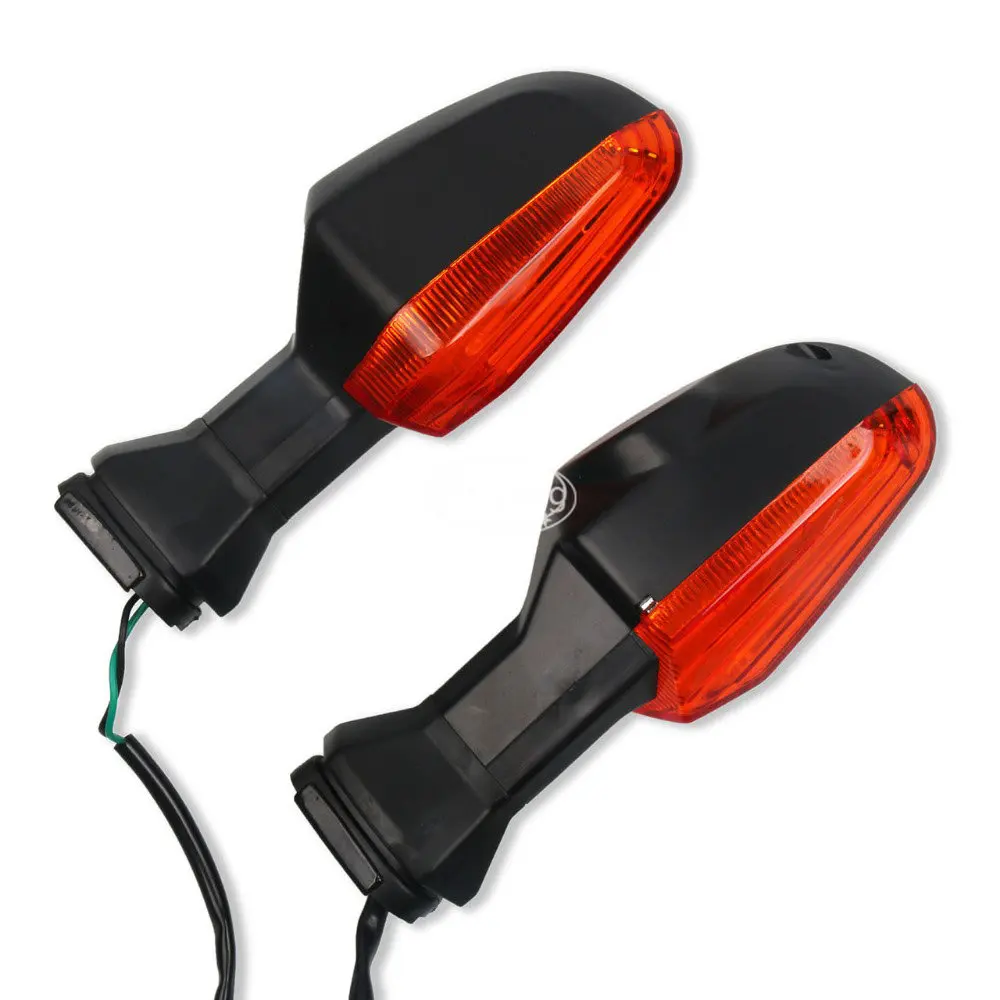 

Motorcycle Accessories For KAWASAKI Z750 Versys 650 1000 ER-6N Front Rear Turn Signal Indicator Light Blinker Lamp ABS