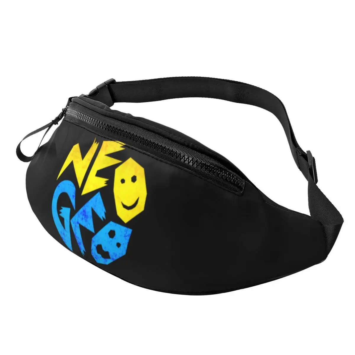 

Arcade Game Neo Geo Logo Fanny Bag Customized Crossbody Waist Pack Women Men Cycling Camping Phone Money Pouch