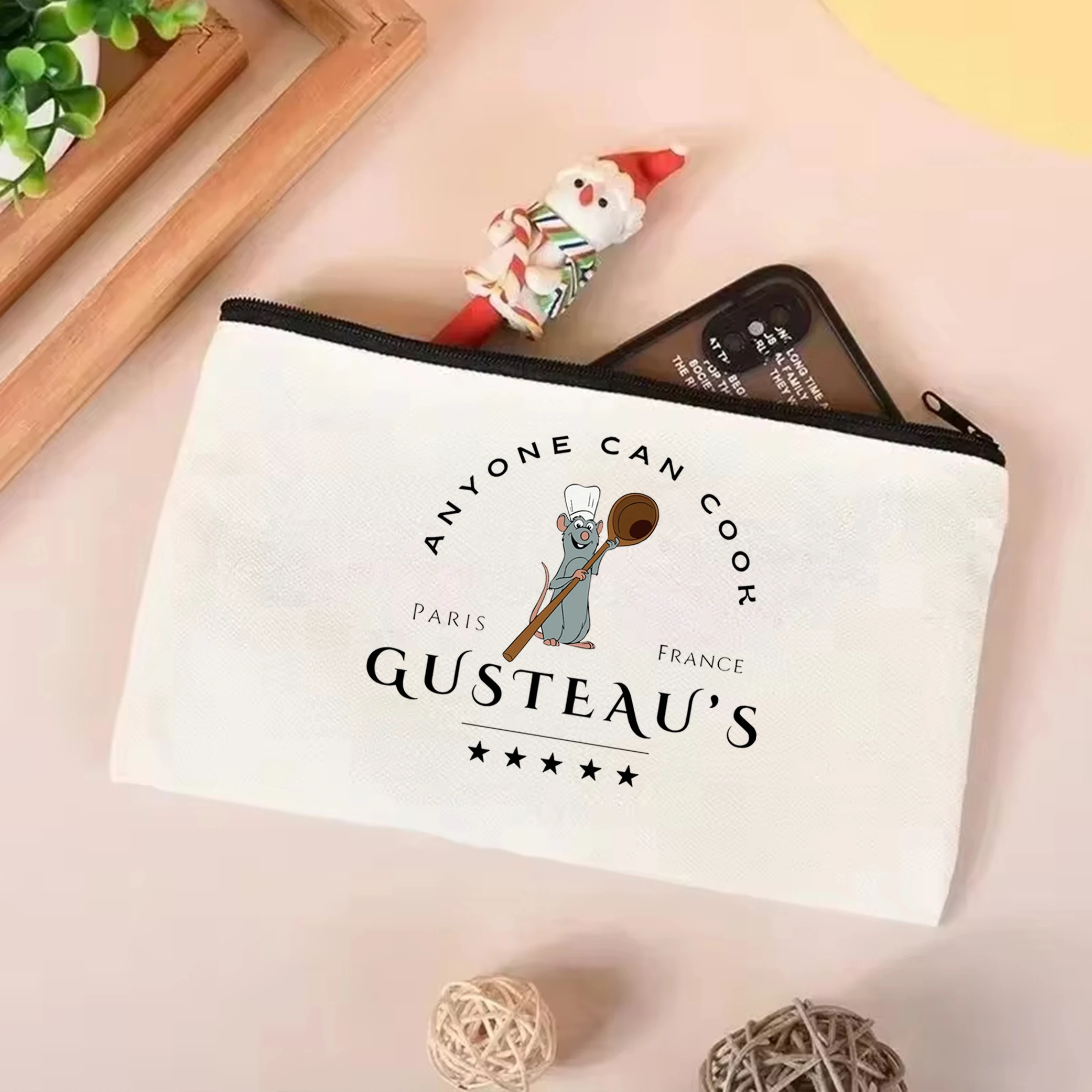 Холщовая Большая Сумка Disney Ratatouille Женская На Плечо Y2K Pixar Chef Remy