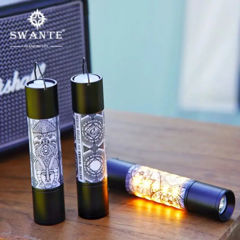 

Swante-T69 outdoor multi-function camping headlight variable zoom light flashing function ultra-long battery life camping