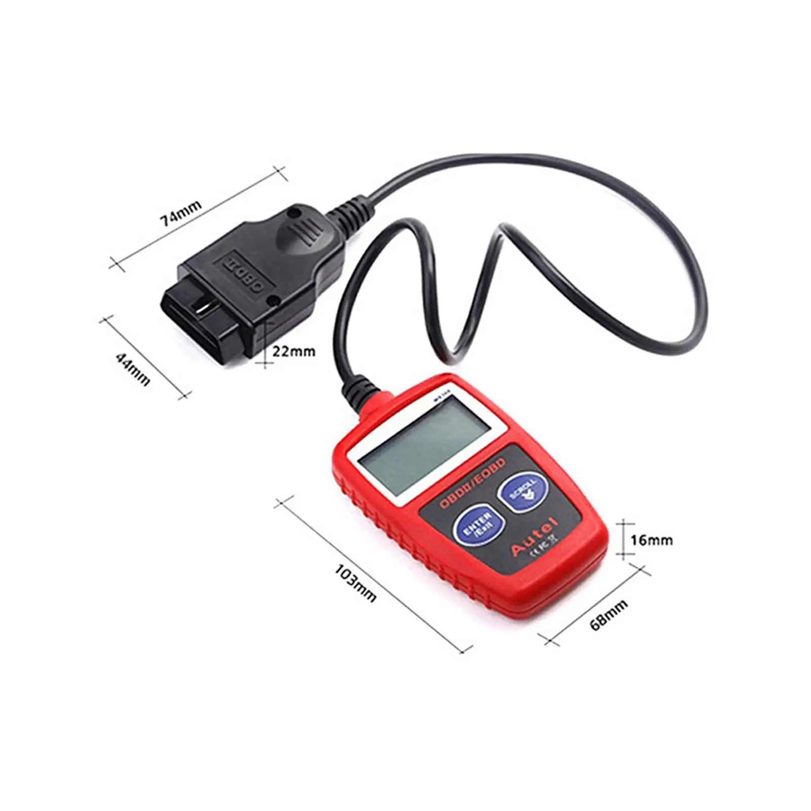 Считыватель автомобильных кодов OBD II заменяет считыватель автомобильного