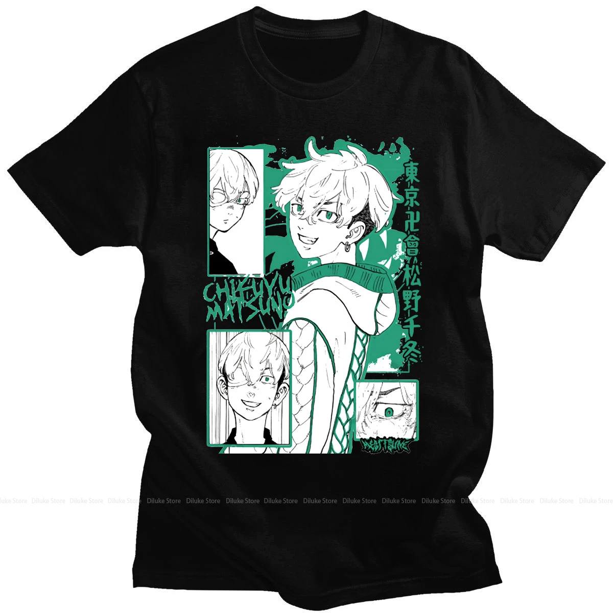 

Chifuyu Matsuno Graphic Tee Tokyo Revengers Manga Clothes Kawaii Clothing Male T-shirt Streetwear Teenagers Clothes Anime Stuff