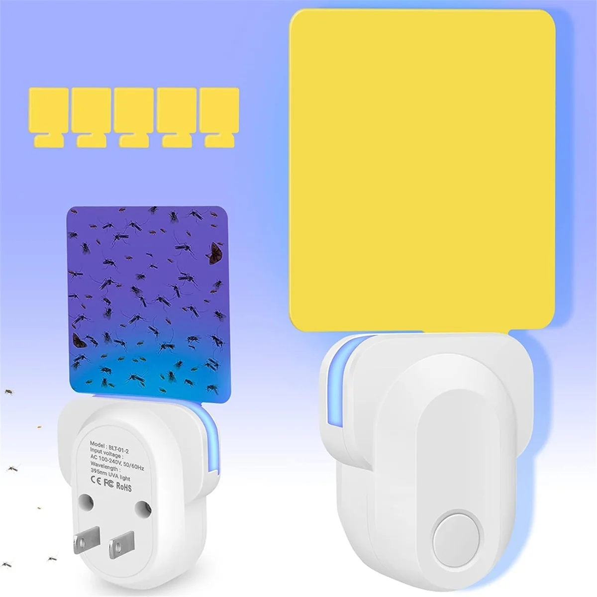 Электрический фотоловушка липкая ловушка для фруктов летающих насекомых