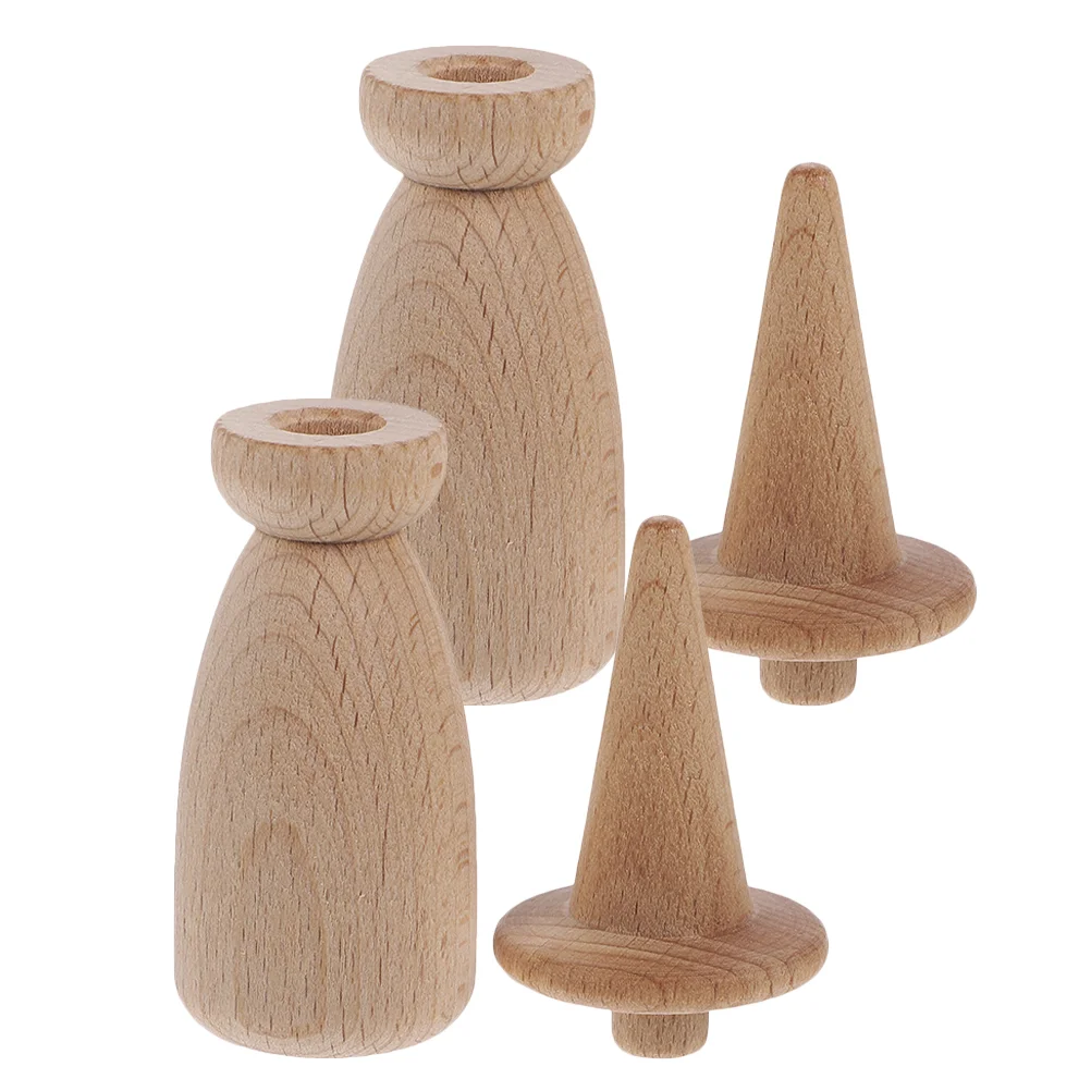 2 комплекта окрашенные украшения деревянная игрушка детское украшение на день