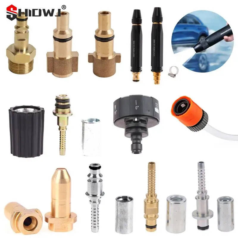 High Pressure Washer Hose Adapter M22 High Pressure Pipe Quick Connector Converter Fitting for Karcher K-series Pressure Washer