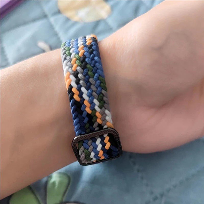 Adjustable Nylon Elastic Braid Strap For Huawei Band 8 Smart Wristband Sports Watchband For Huawei Band8 Watch Correa