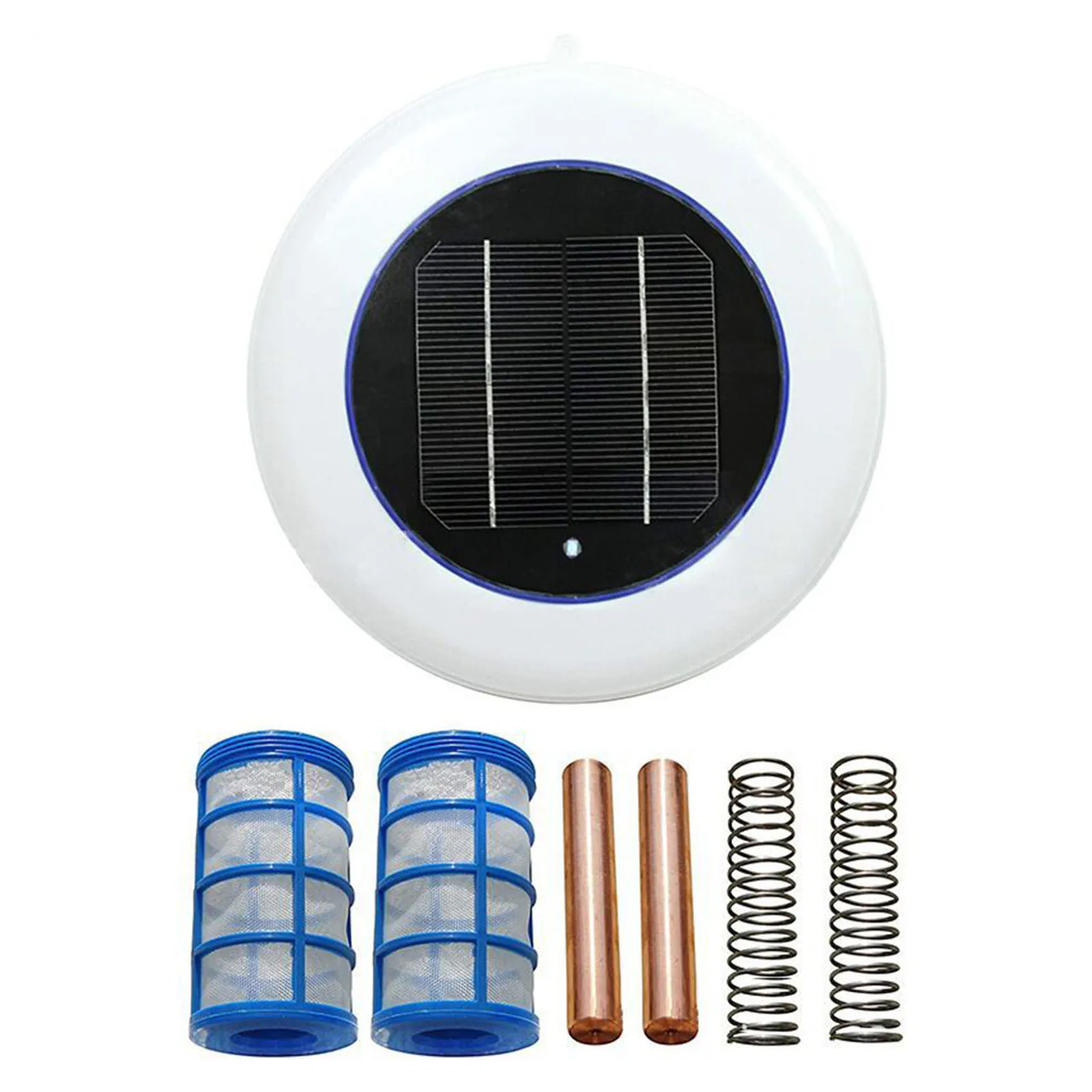 Copper Silver Ion Purifier Solar Swimming Pool Ionizer Kills-Algae Pool Ionizer For SPA With Copper Pool Accessories