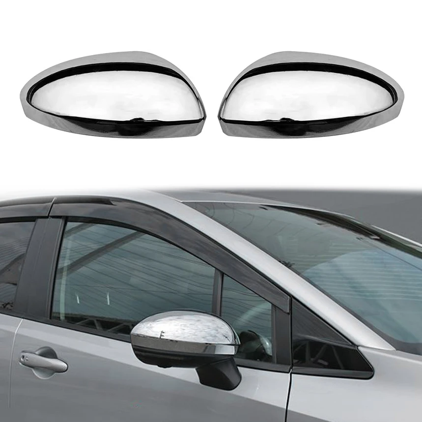 Автомобильное хромированное боковое стекло заднего вида крышка зеркала Обшивка