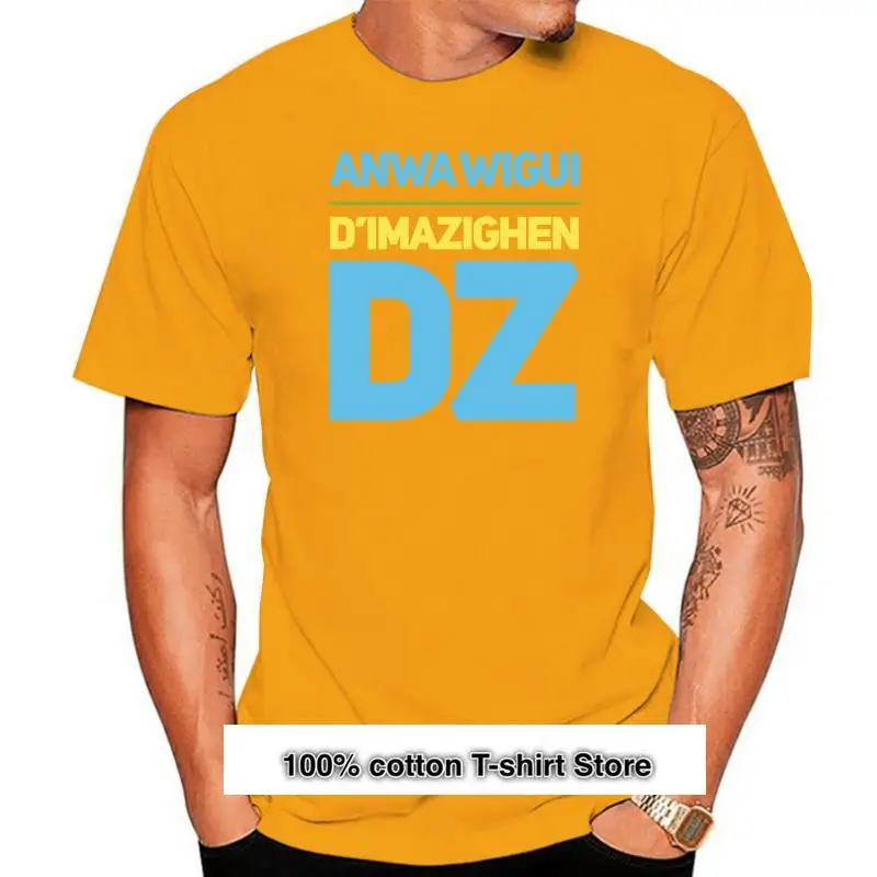 

Camiseta de tiron para hombre y mujer, ropa de Magreb, Kabyle