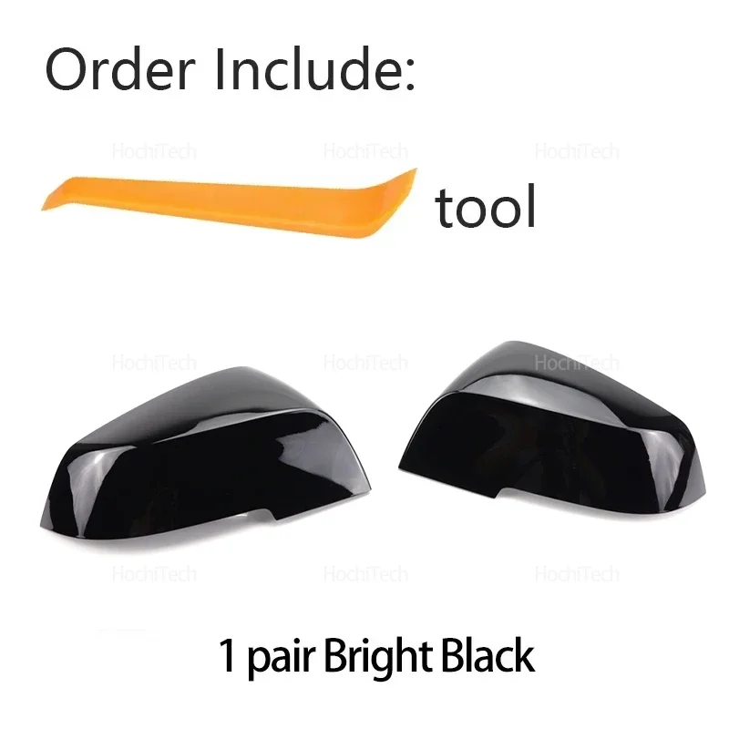 

Для BMW F20 F21 F22 F23 F30 Белый F34 F32 F33 F36 E84 F87 I3 Ярко-черная крышка зеркала заднего вида Крышка бокового зеркала ...