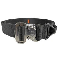 outdoor sports tactical belt stainless steel imported quick release buckle double layer hard cs hunting shooter waist seal