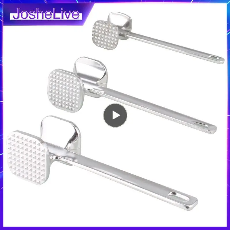 

Aluminum Alloy Double-sided Meat Hamme Meat Tenderizer Integrate Household Multifunctional Meat Hammer Kitchen Accessories Tool
