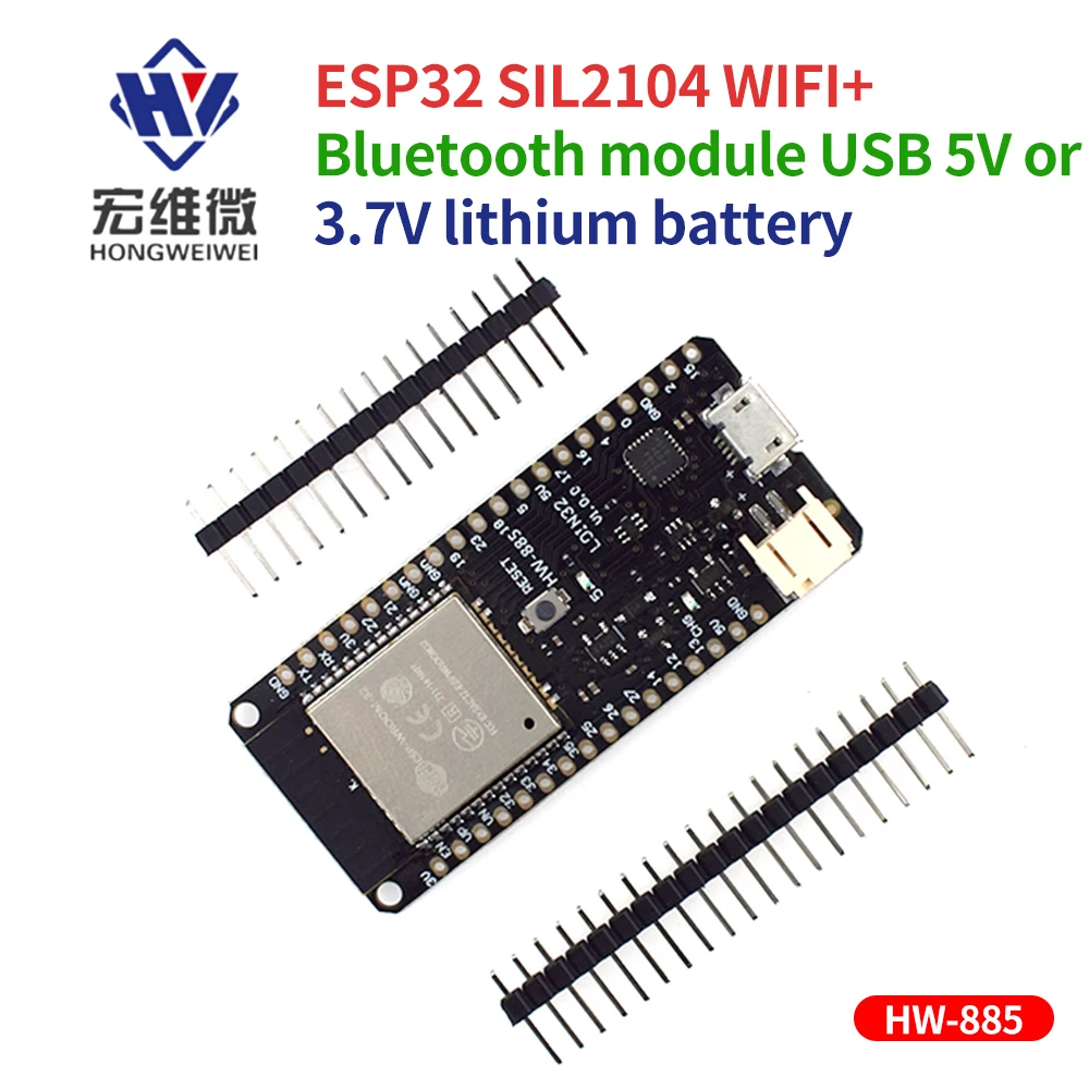 

esp32 wemos D1 mini V1.0.0- ESP32 Wifi and Bluetooth-compatible Module Development Board CP2104 with ESP32-WROOM-32
