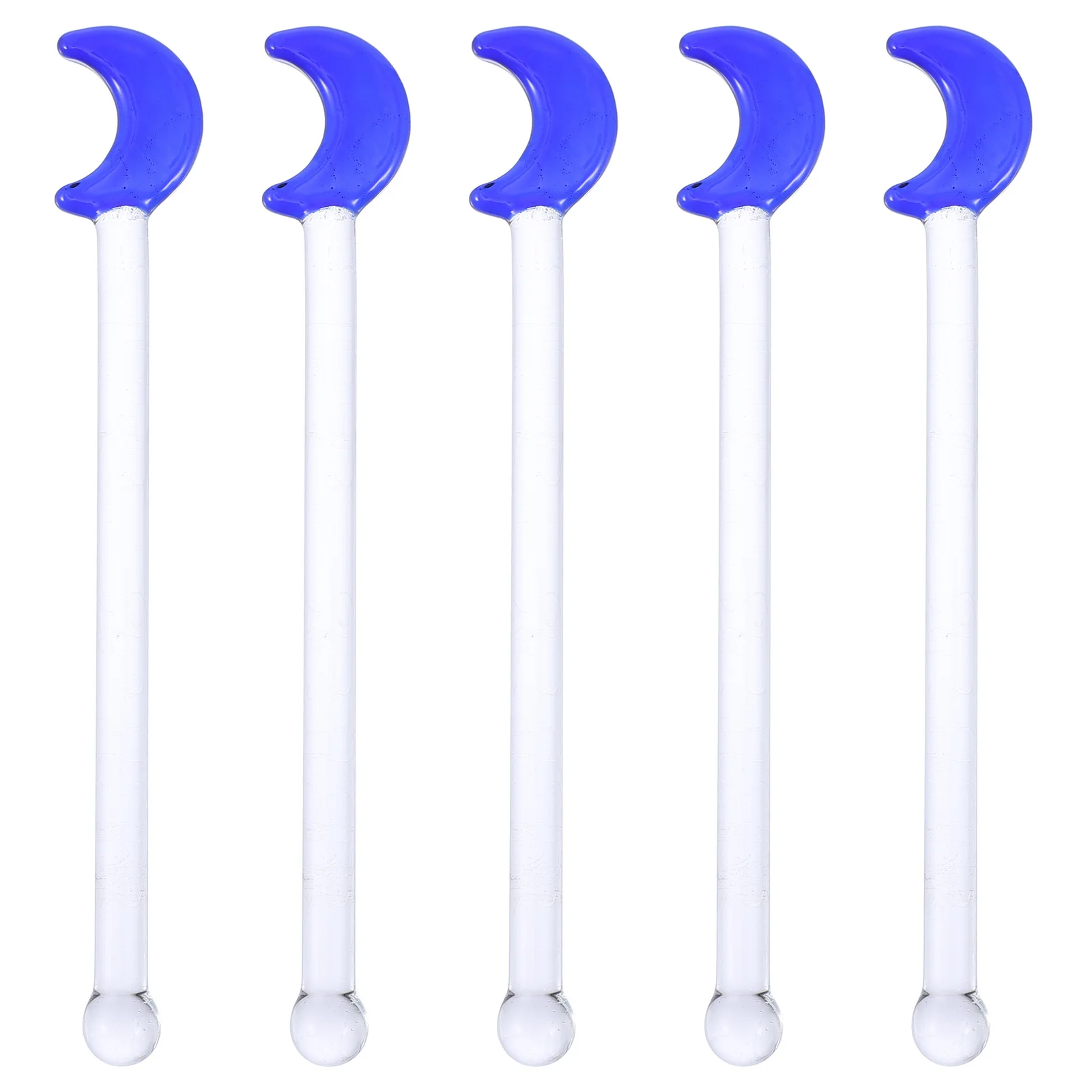 

Stirrers Glass Drink Sticks Stirstick Swizzle Coffee Drinks Stirring Reusable Cocktail Stirrer Cocktails Moon Mixed Beverage