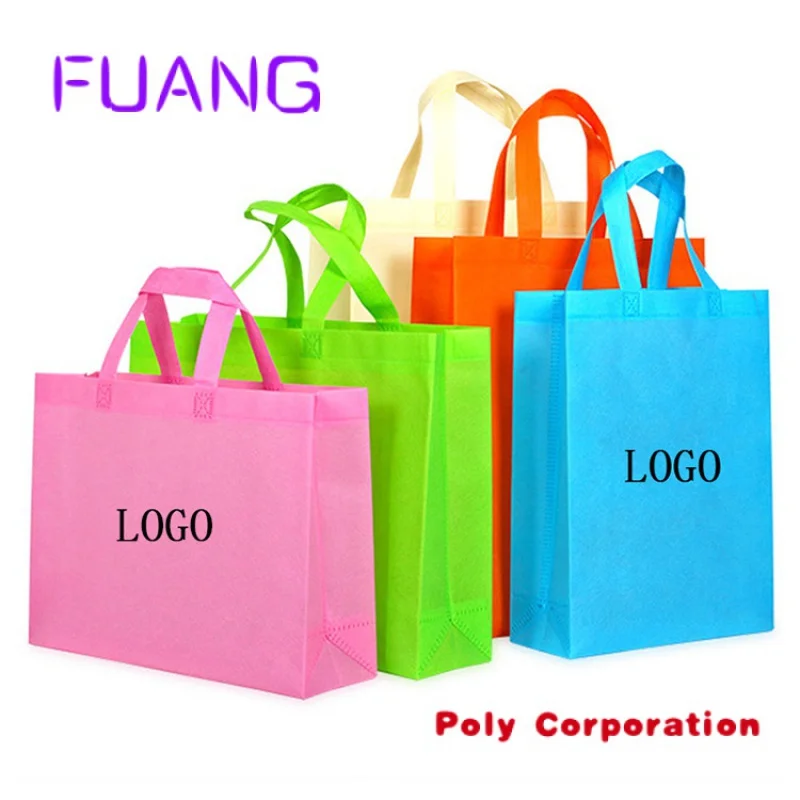 High quality Promotional custom shopping non woven bag with print logo