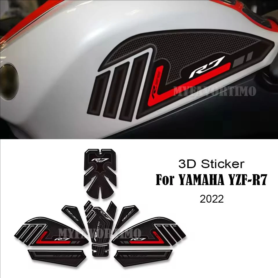 Для YAMAHA YZF-R7 YZF R7 YZFR7 HP мотоциклетная накладка на топливный бак наколенники