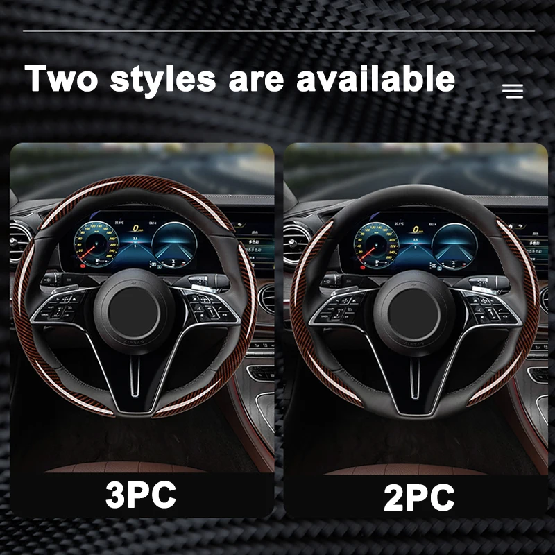 Фото 2 шт. новый стиль для Ford STLine st line fiesta ST автомобильный чехол на руль износостойкий нескользящий защитный чехол аксессуары №5